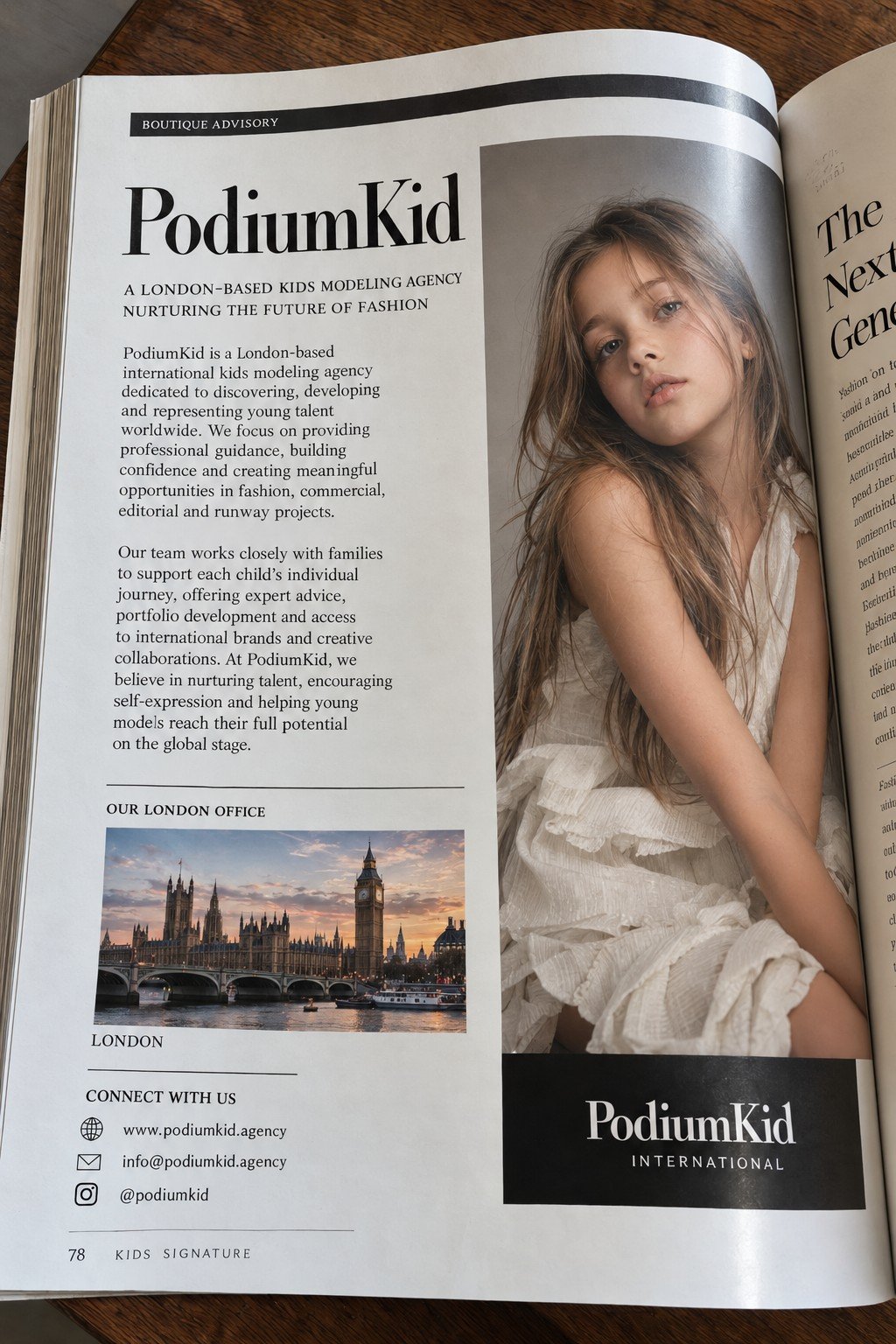 Kids Signature Magazine Feature